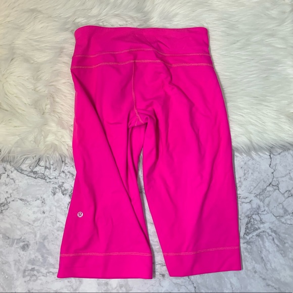 lululemon athletica Pants - LULULEMON Pink Crops
